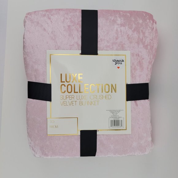 Luxe Collection Set of 2 Super Soft Blanket  NWT - Picture 3 of 6
